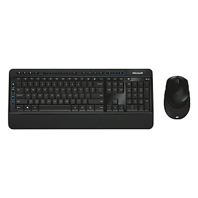 Microsoft 3050 Wireless Desktop Keyboard and Mouse, Black Microsoft 3050 Wireless Desktop Keyboard and Mouse, Black